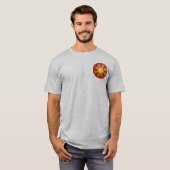 プレとポスト天国バグア上の古代太地 Tシャツ (正面フル)