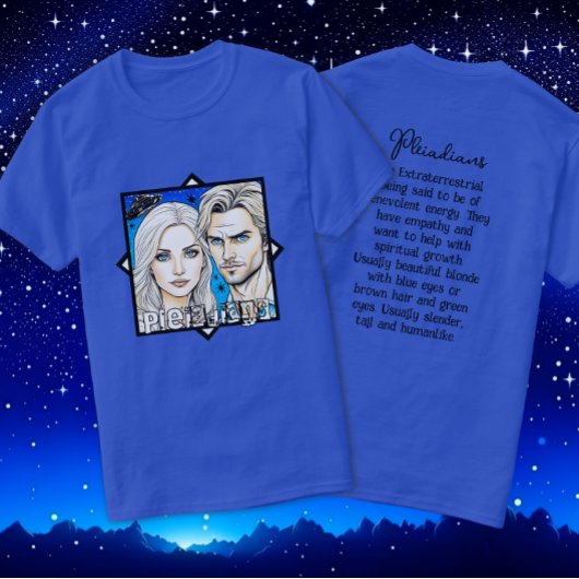 プレアディアンのエキストラフアソファーとUFO Tシャツ