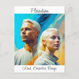 プレアディアン星人種族 ポストカード