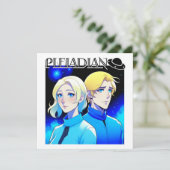 プレアディアン・エイリアン種族とUFO (スタンド正面)