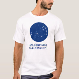 プレアディアン・スターピードTシャツ - 光と愛のデザイン Tシャツ