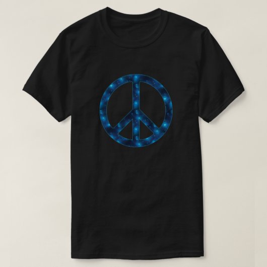 プレアデスの平和のシンボル Tシャツ (デザイン正面)