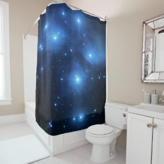 プレアデスまたは七姉妹M45 シャワーカーテン