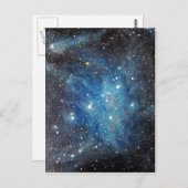 プレアデス宇宙アートコンステレ絵画スのプリント ポストカード (正面/裏面)