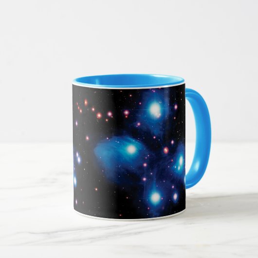 プレアデス星団 メシエ45 NASA 宇宙写真 マグカップ (正面右)