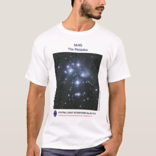 プレアデス·バイ·リー·クームス前線 Tシャツ