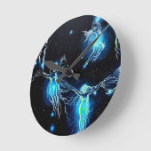 プレアデス ラウンド壁時計 (傾斜)