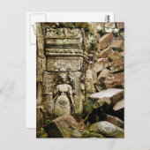 プレアハーンアプサラ ポストカード (正面/裏面)