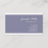 プレイお洒落ンエレガントカラープロフェッショナルシモダンック 名刺 (正面)