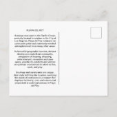 プレイア デル レイ ポストカード (裏面)