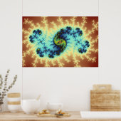 プレイキャスト内 – Fractal Art ポスター (キッチン)