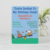 プレイグラウンドでのメイジーとドティシーソー 招待状 (スタンド正面)