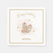 プレイグラウンドアドベンチャーパーティー スタンダードカクテルナプキン (正面)