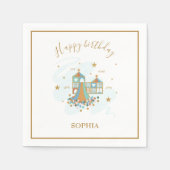 プレイグラウンドアドベンチャーパーティー スタンダードカクテルナプキン (正面)