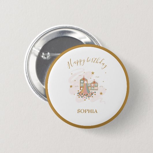 プレイグラウンドアドベンチャーパーティー 缶バッジ (正面&裏面)