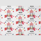 プレイグラウンドキッズボーイズガールズ誕生日名前をカスタムする 薄葉紙 (正面)