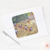 プレイグラウンドスリランカ1998 スクエアシール (封筒)