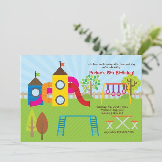 プレイグラウンド招待状 招待状 (スタンド正面)