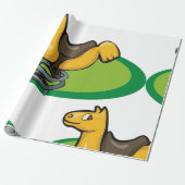 プレイグラウンド春ホースラッピング紙 ラッピングペーパー (アンロールド)