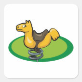 プレイグラウンド春ホース スクエアシール (正面)