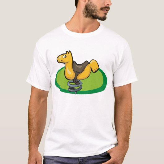 プレイグラウンド春ホースTシャツ Tシャツ (正面)