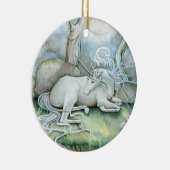 プレイスオブピースユニコーンオーナメント セラミックオーナメント (右)