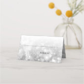 プレイスカード結婚銀きらめく灯 プレイスカード (正面)