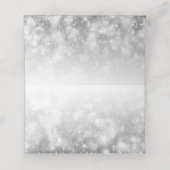 プレイスカード結婚銀きらめく灯 プレイスカード (内部開封)