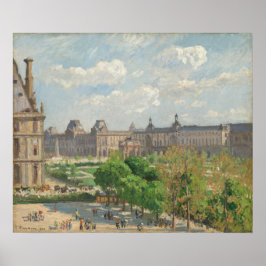 プレイスデュカルーセルカミーユピサロファインアート ポスター