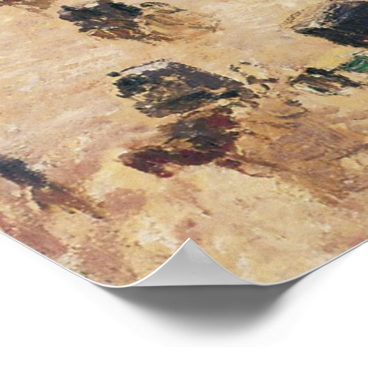 プレイスデュシアターフランカイスパリレインバイピサロ ポスター (角)