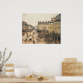 プレイスデュシアターフランカイスパリレインバイピサロ ポスター (キッチン)