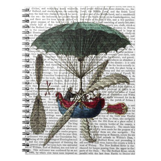 プレイスデュルーヴルホットエアバルーン ノートブック (正面)