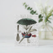 プレイスデュルーヴルホットエアバルーン ポストカード (スタンド正面)