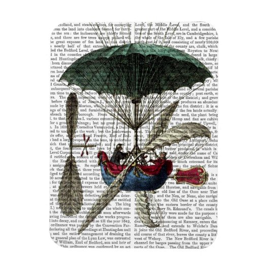 プレイスデュルーヴルホットエアバルーン マグネット (縦)