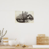 プレイスデラコンコルド，パリ ポスター (キッチン)