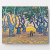 プレイスデリスセントトロペス | Paul Signac | フォトプラーク (正面)