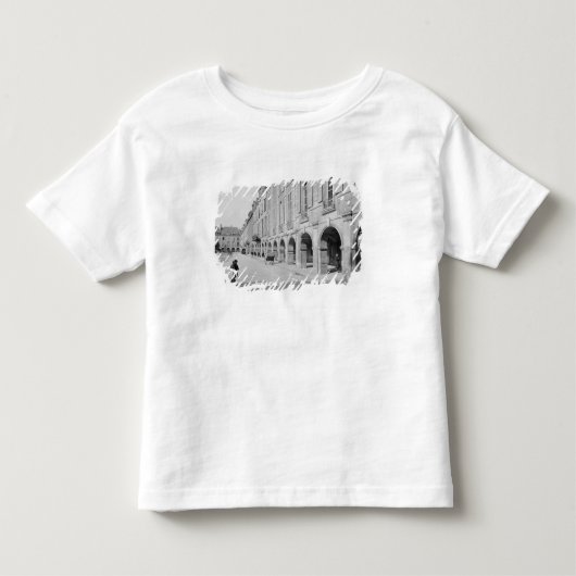 プレイスデヴォージュのアーケードの表示 トドラーTシャツ (正面)