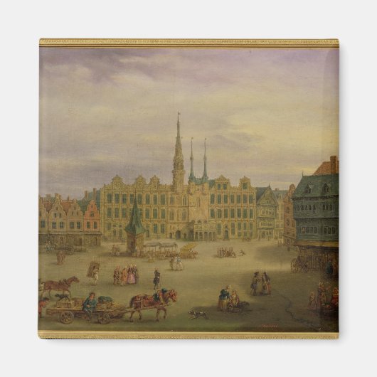 プレイスドゥホテルドゥヴィル，カンブリ， c.1780 マグネット (正面)