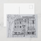 プレイスドゥロテルドゥヴィル | Aix en Provence ポストカード (正面/裏面)