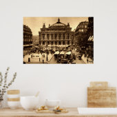 プレイスドゥロペラパリフランスc1925ヴィンテージ ポスター (キッチン)