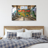 プレイス失ったズ放棄建物通りアート キャンバスプリント (インサイチュ (寝室))