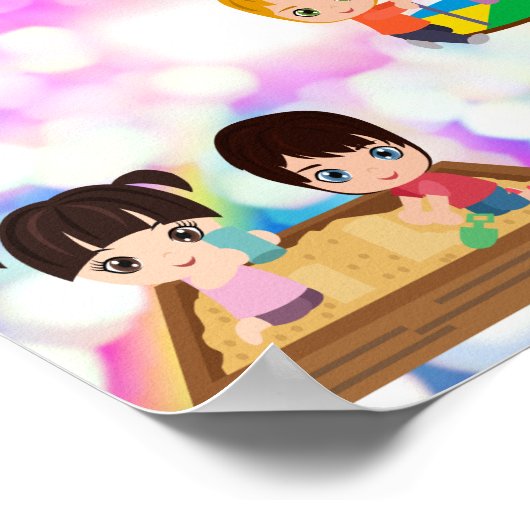 プレイタイムキッズ ポスター (角)