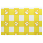 プレイドと前足 ファブリック (ファットクウォーター)