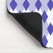 プレイドアーガイルパターン_4A46B0 マウスパッド (コーナー)