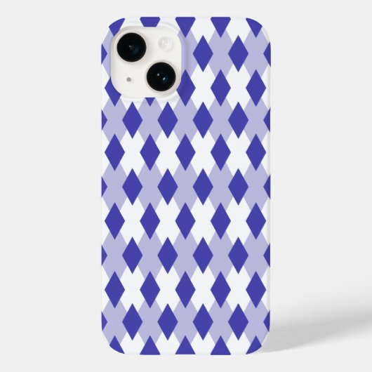 プレイドアーガイルパターン_4A46B0 Case-Mate iPhoneケース (裏面)