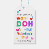 プレイドゥ バレンタインデーのギフトタグ ギフトタグ (正面)