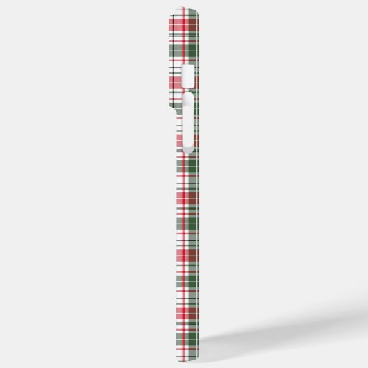 プレイドウィンターホリデークリスマスパーソナライズされた名 Case-Mate iPhoneケース (裏面 / 左)