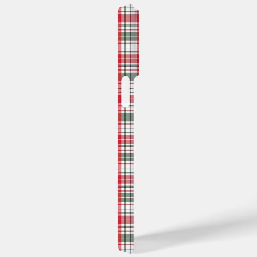 プレイドウィンターホリデークリスマスパーソナライズされた名 Case-Mate iPhoneケース (裏面 / 右)