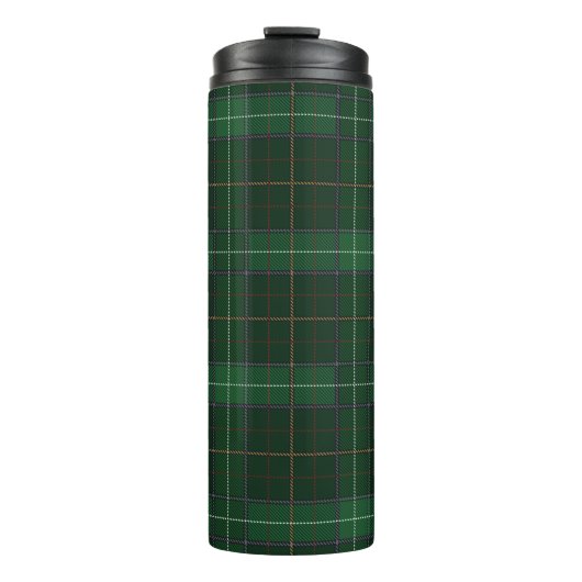 プレイドウォルシュグリーンチェックパターン タンブラー (正面)