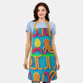 プレイドエプロン エプロン (着用した状態)